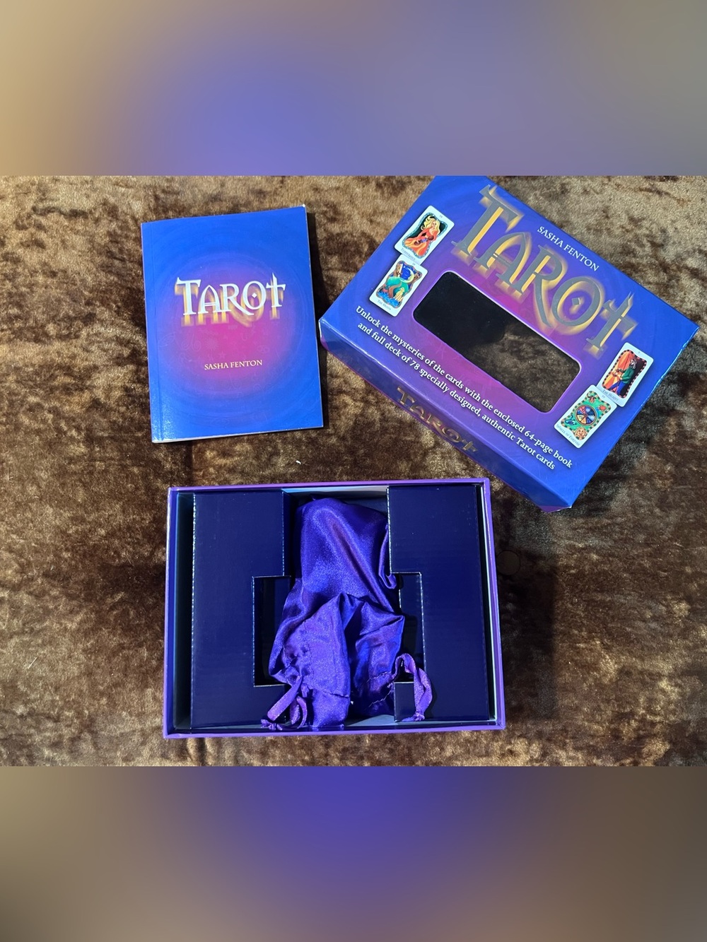 Sasha Fenton Tarot Card Set Complete Divination Guidebook Esoteric Deck - Picture 2 of 5